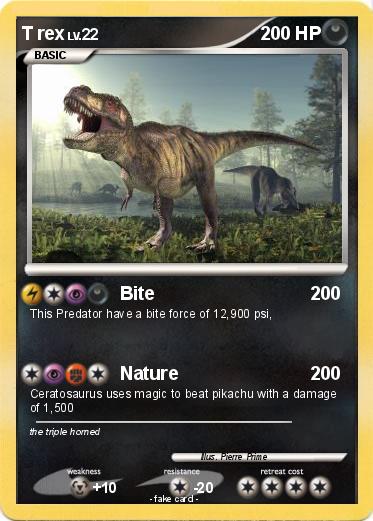 Pokemon T rex
