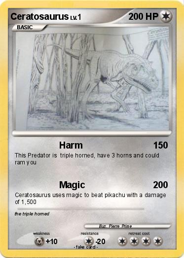 Pokemon Ceratosaurus