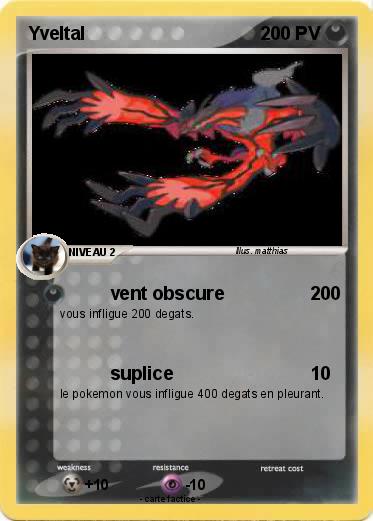 Pokemon Yveltal