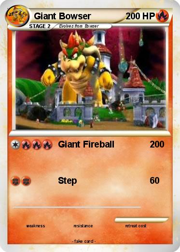 Pokemon Giant Bowser