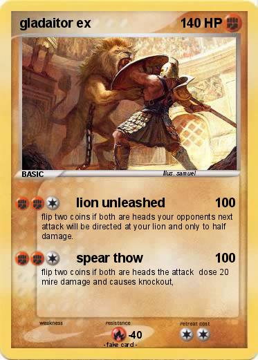 Pokemon gladaitor ex