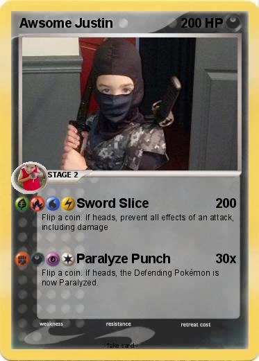 Pokemon Awsome Justin