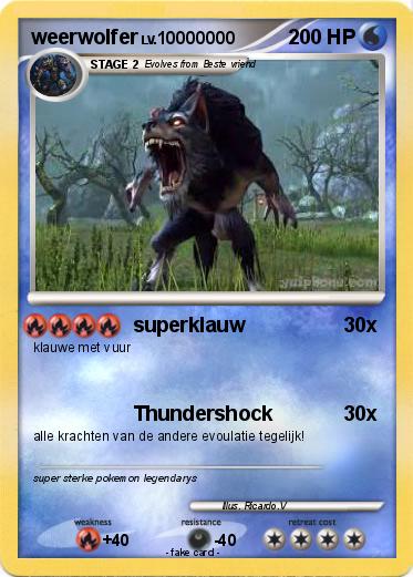 Pokemon weerwolfer