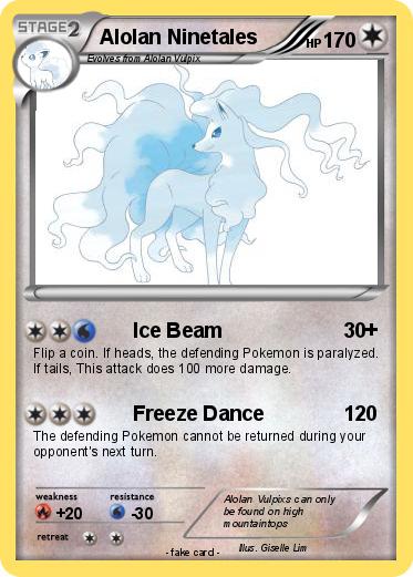Pokemon Alolan Ninetales