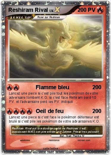 Pokemon Reshiram Rival