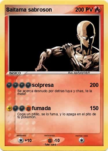 Pokemon Saitama sabroson