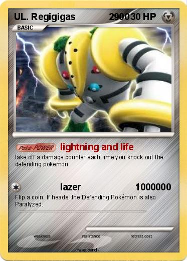 Pokemon UL. Regigigas             2900