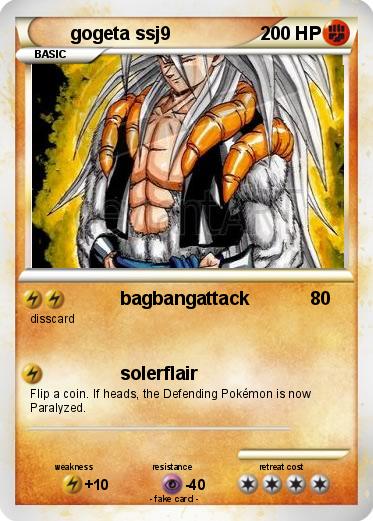 Pokemon gogeta ssj9
