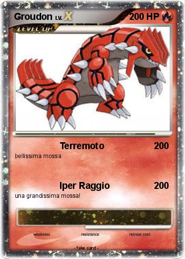Pokemon Groudon
