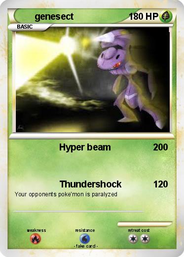 Pokemon genesect