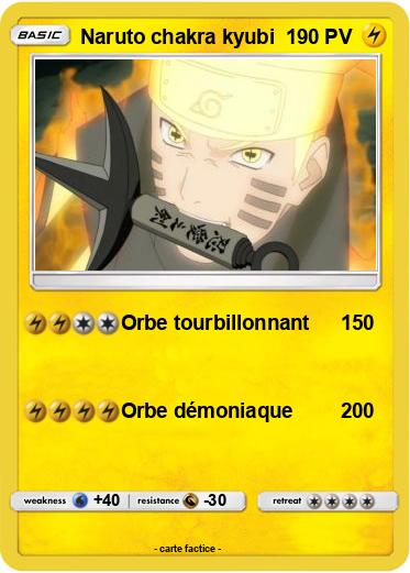 Pokemon Naruto chakra kyubi