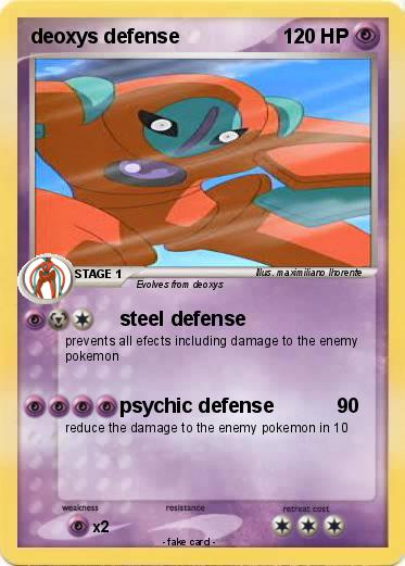 Pokemon deoxys defense