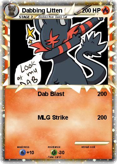 Pokemon Dabbing Litten