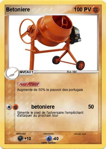 Pokemon Betoniere