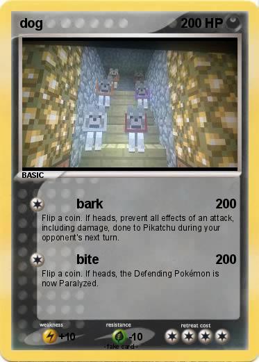 Pokemon dog