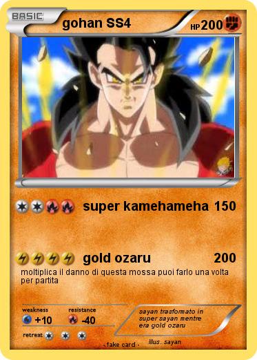 Pokemon gohan SS4