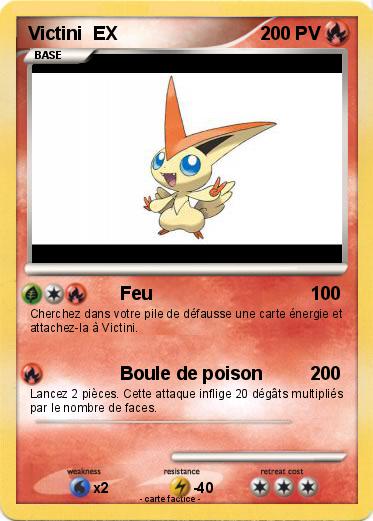 Pokemon Victini  EX