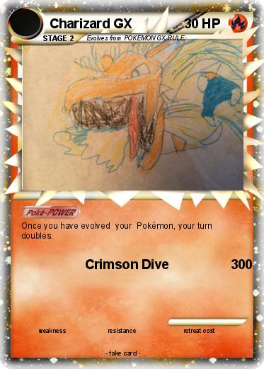 Pokemon Charizard GX