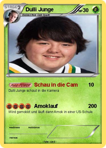 Pokemon Dulli Junge