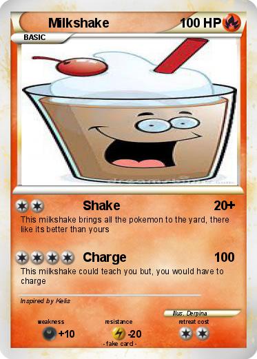 Pokemon Milkshake