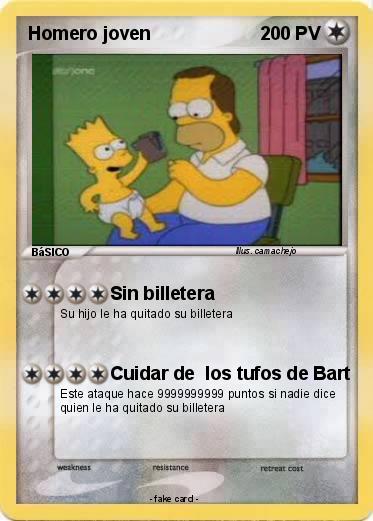 Pokemon Homero joven