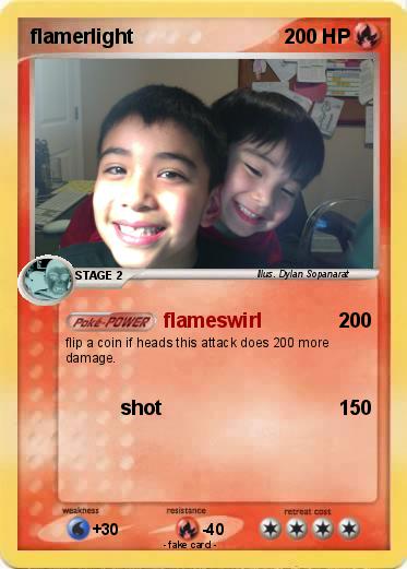 Pokemon flamerlight