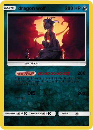 Pokemon dragon wolf