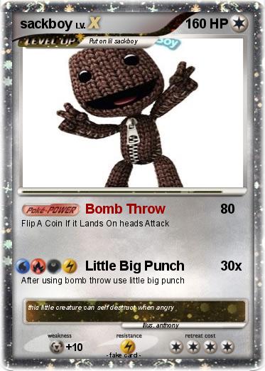 Pokemon sackboy