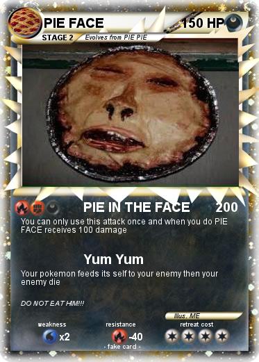 Pokemon PIE FACE