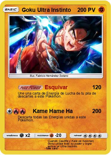 Pokemon Goku Ultra Instinto