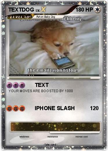 Pokemon TEXTDOG