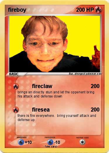 Pokemon fireboy