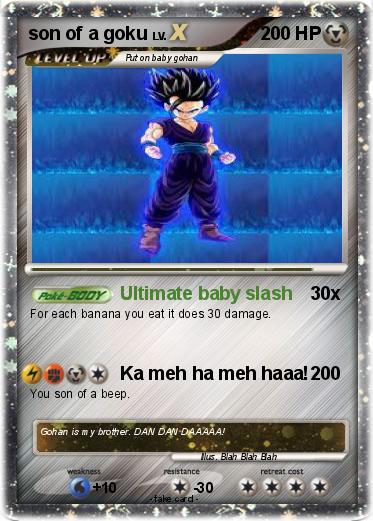 Pokemon son of a goku