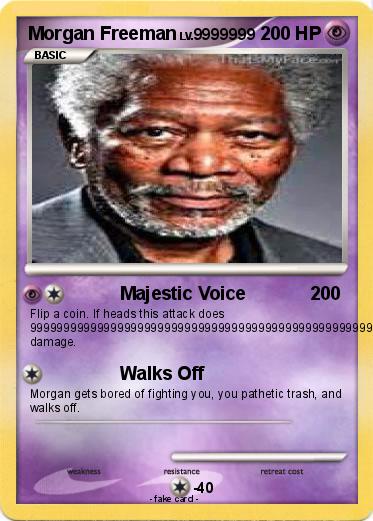 Pokemon Morgan Freeman