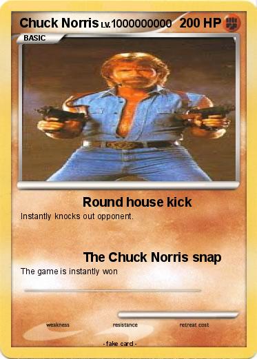Pokemon Chuck Norris