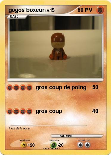Pokemon gogos boxeur