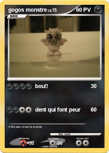 Pokemon gogos monstre