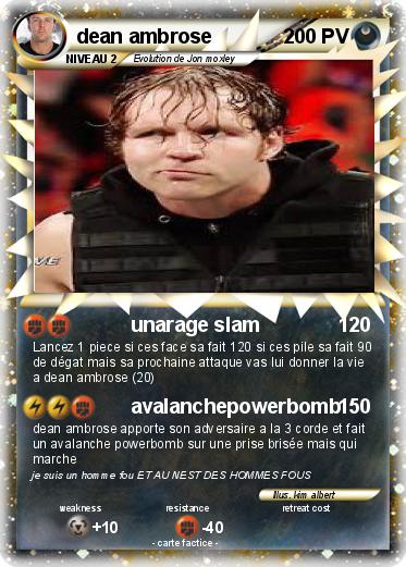 Pokemon dean ambrose