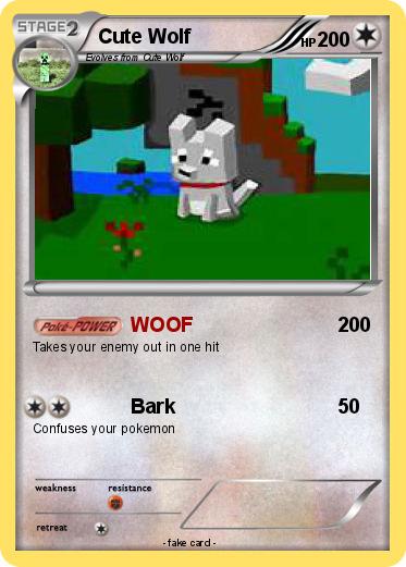 Pokemon Cute Wolf