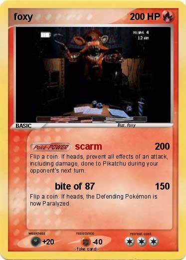 Pokemon foxy