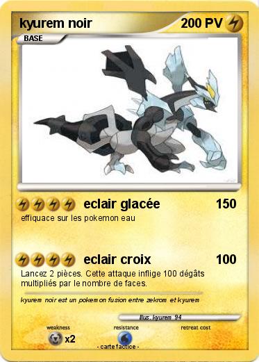 Pokemon kyurem noir