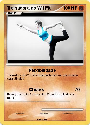 Pokemon Treinadora do Wii Fit