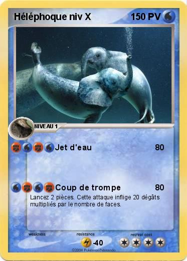 Pokemon Héléphoque niv X