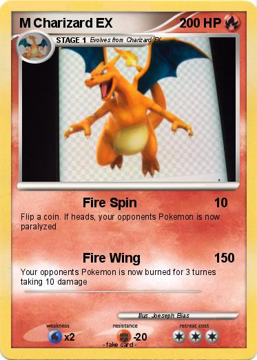 Pokemon M Charizard EX