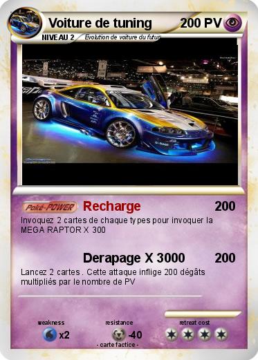 Pokemon Voiture de tuning