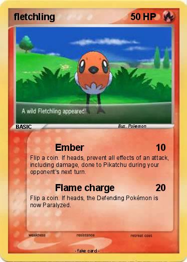 Pokemon fletchling