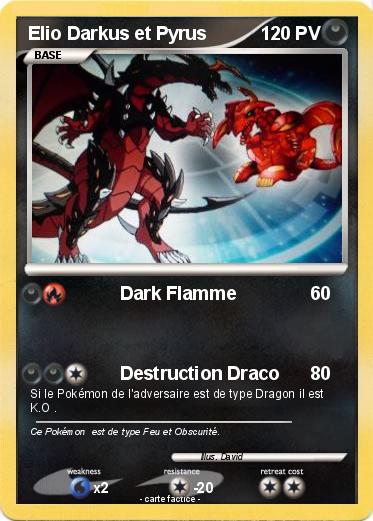 Pokemon Elio Darkus et Pyrus
