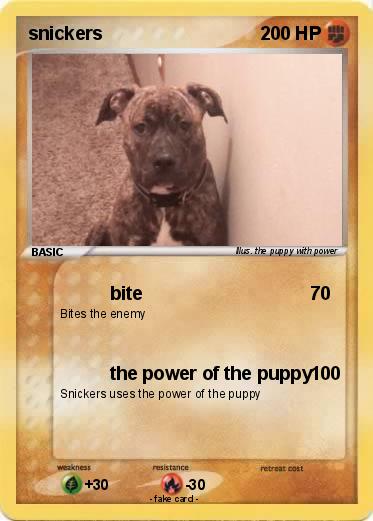 Pokemon snickers