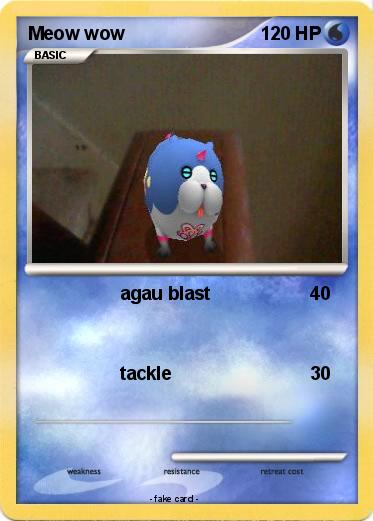 Pokemon Meow wow