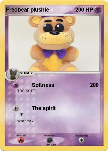 Pokemon Fredbear plushie